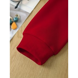 RUEPEI A Women's Lavender 100% Polyester Machine-Washable Sweatshirt - 